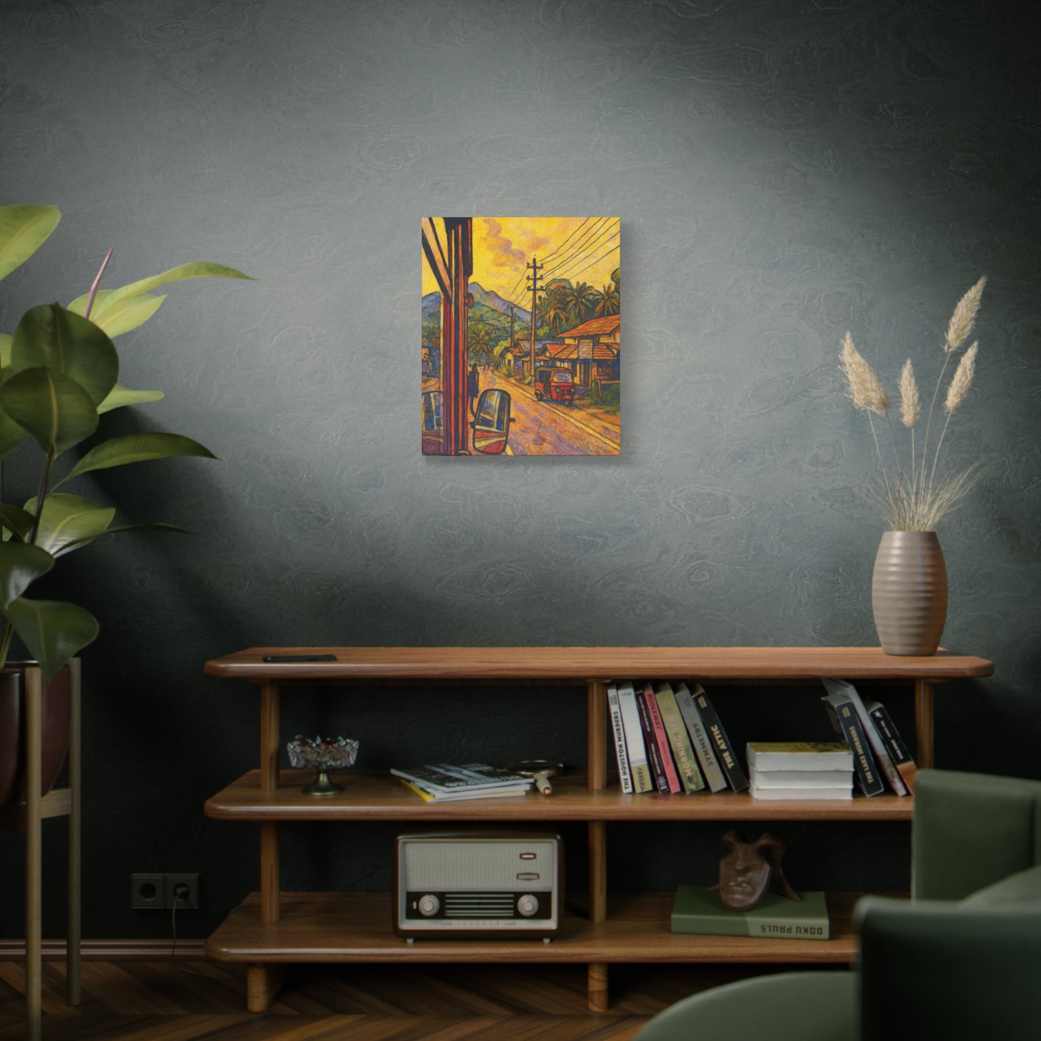 Sri Lanka Road Canvas Art