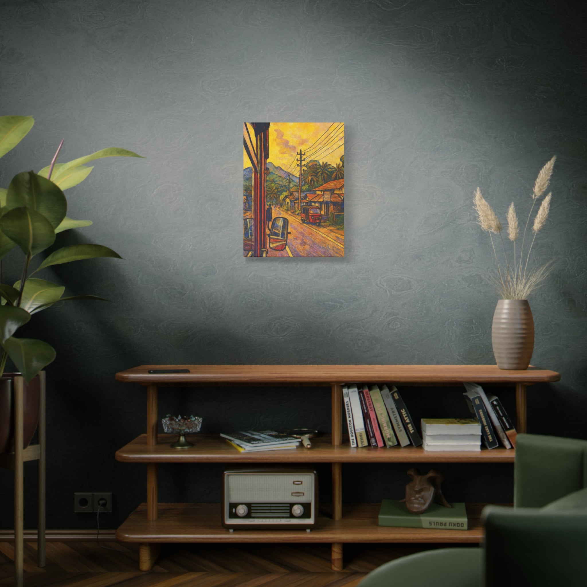 Sri Lanka Road Canvas Art