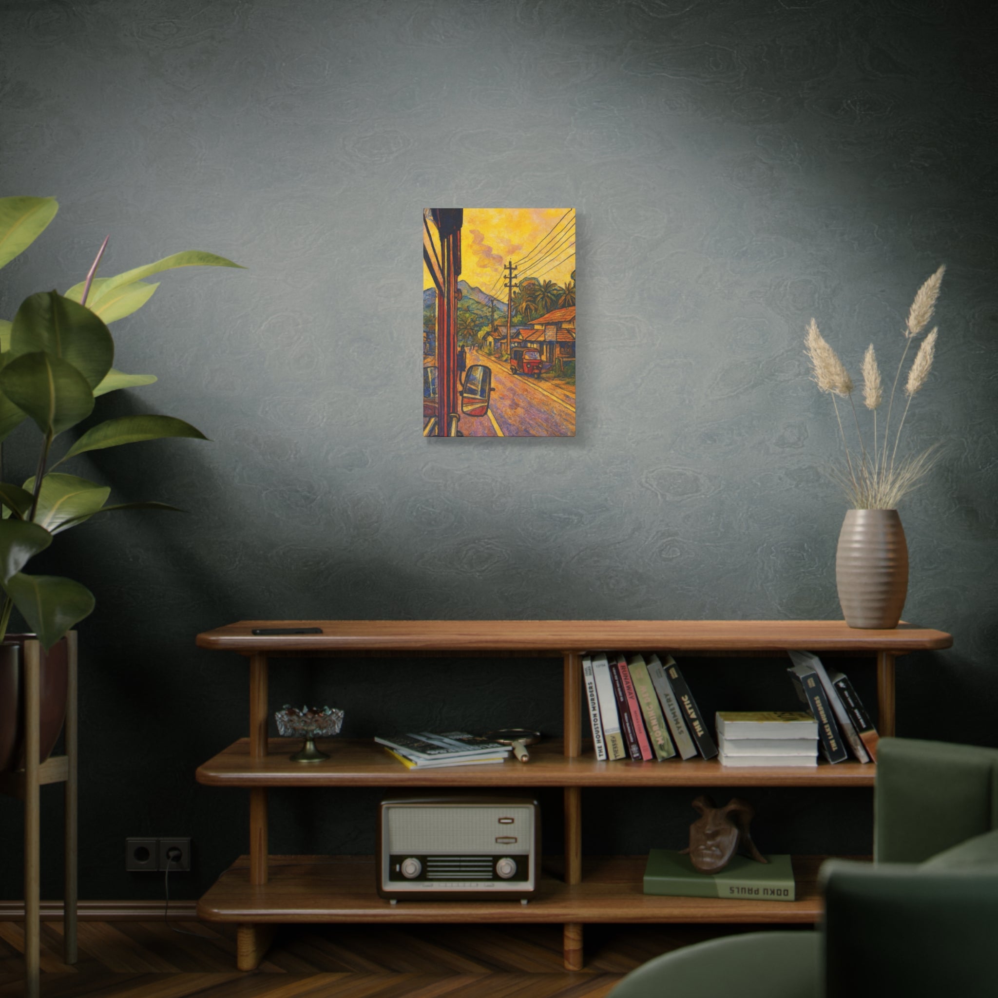 Sri Lanka Road Canvas Art