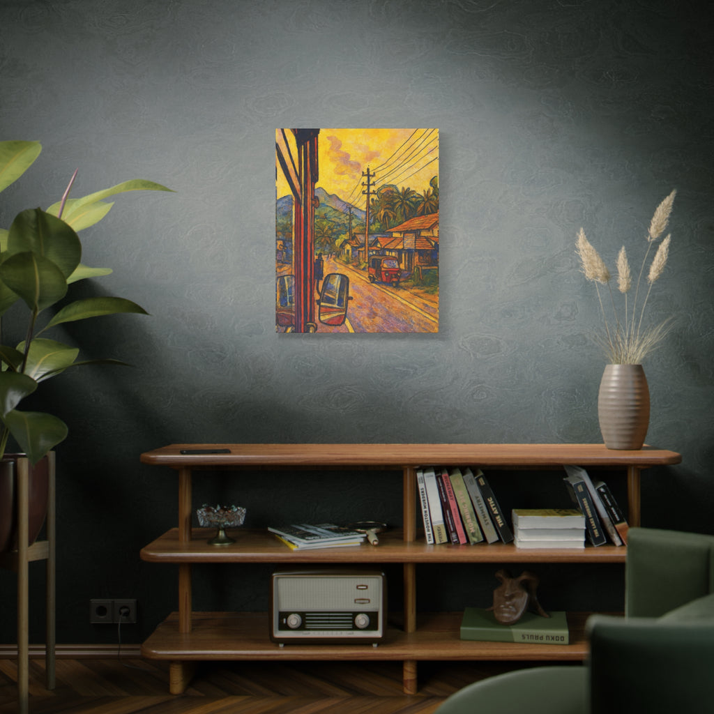 Sri Lanka Road Canvas Art