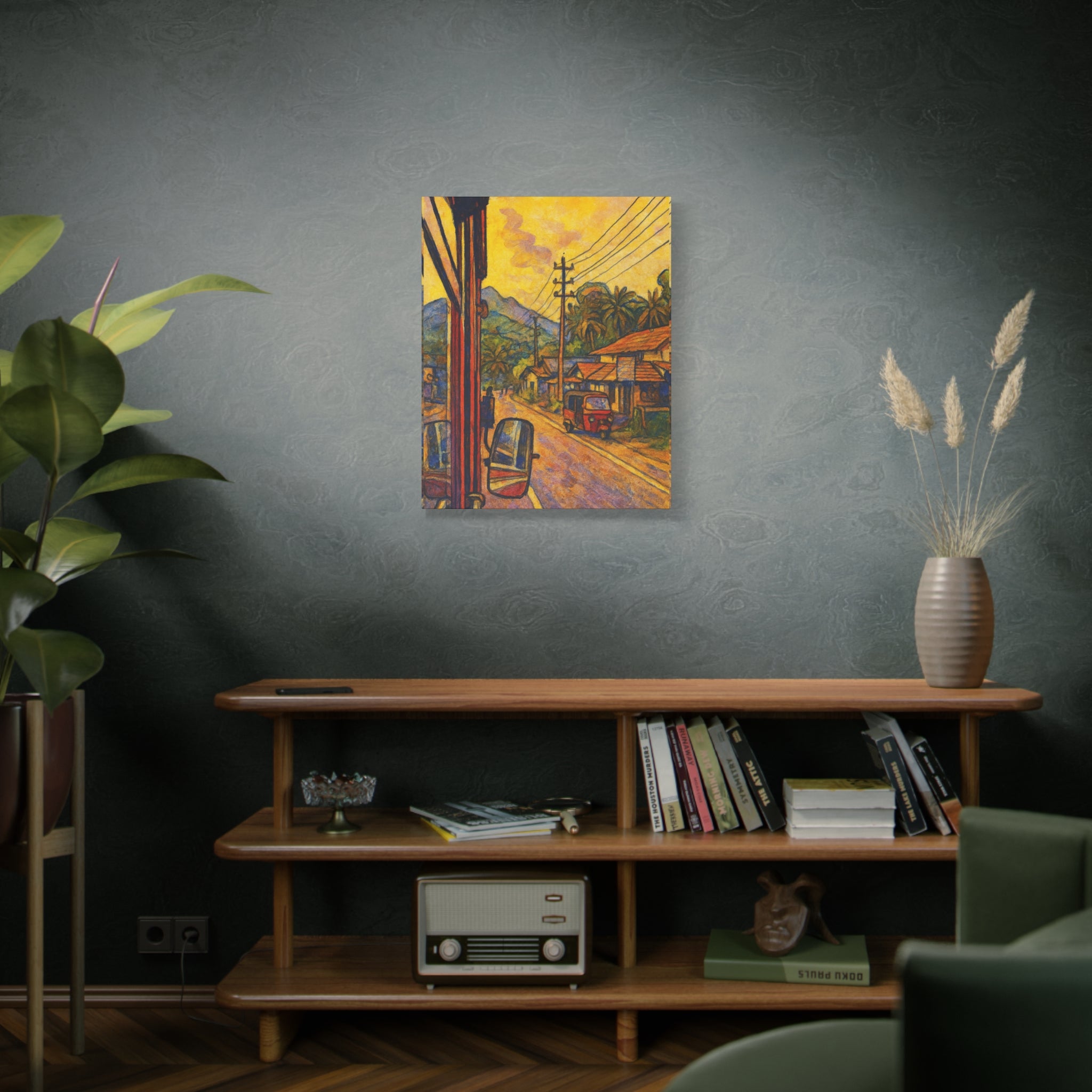 Sri Lanka Road Canvas Art