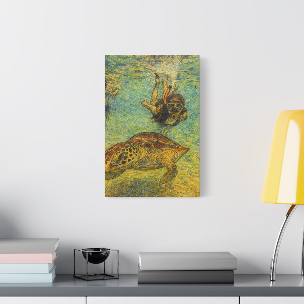 Bali Schildkröte Leinwand