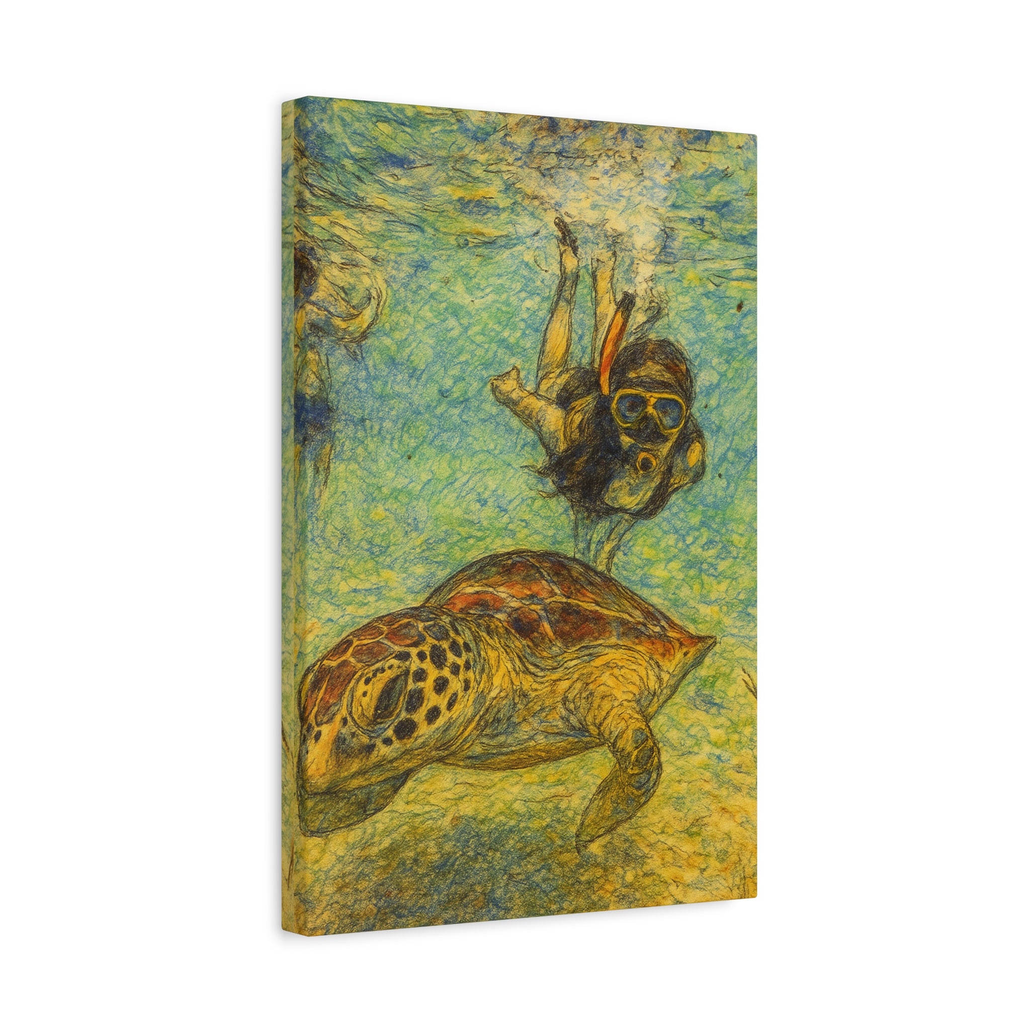 Bali Schildkröte Leinwand