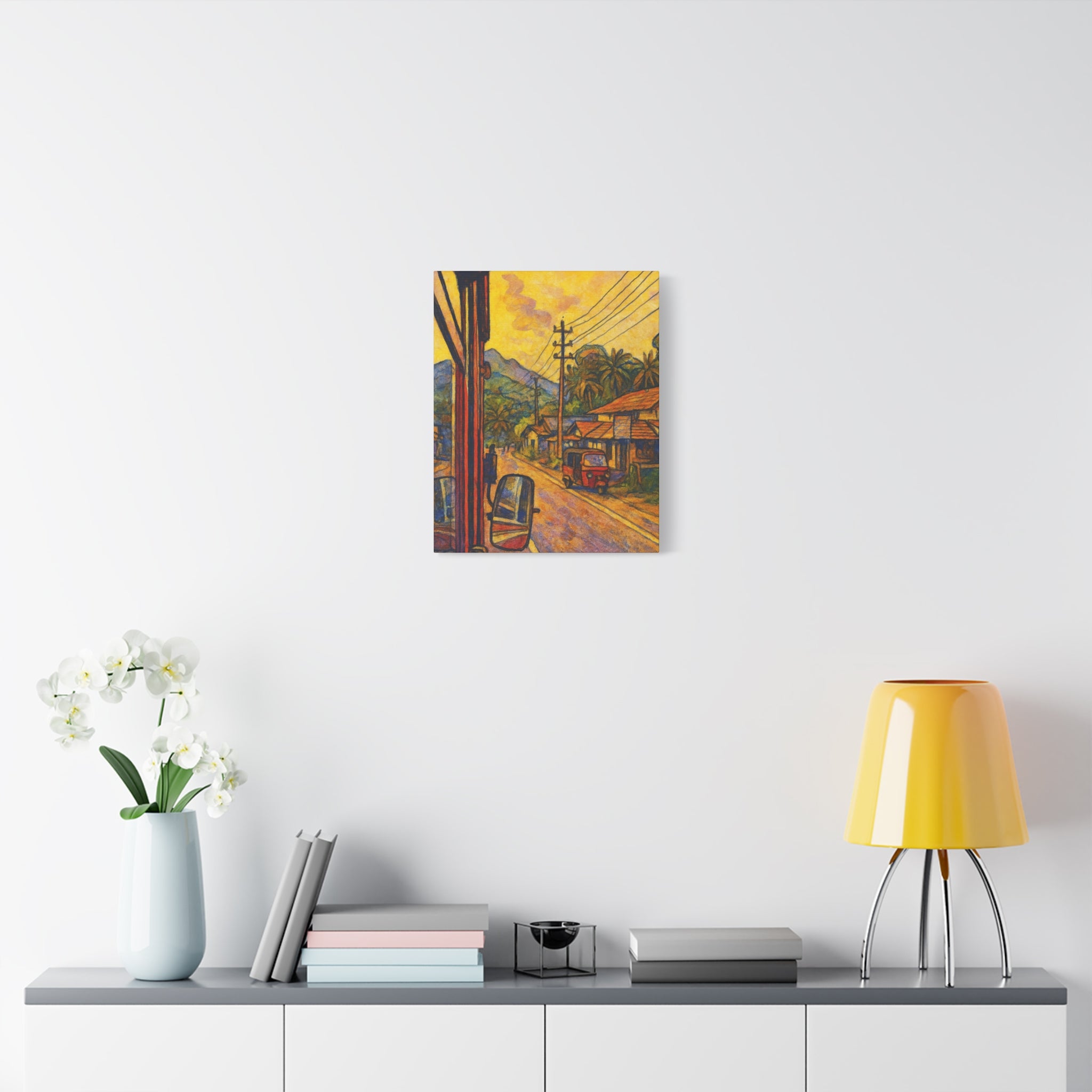 Sri Lanka Road Canvas Art