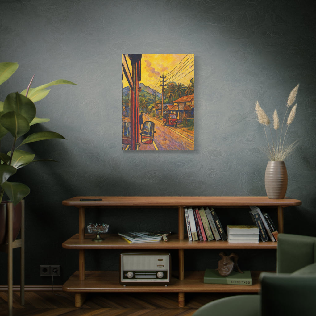 Sri Lanka Road Canvas Art