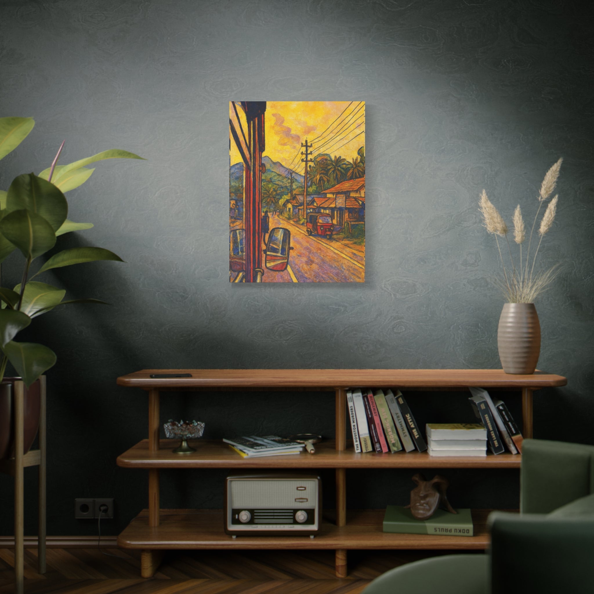 Sri Lanka Road Canvas Art