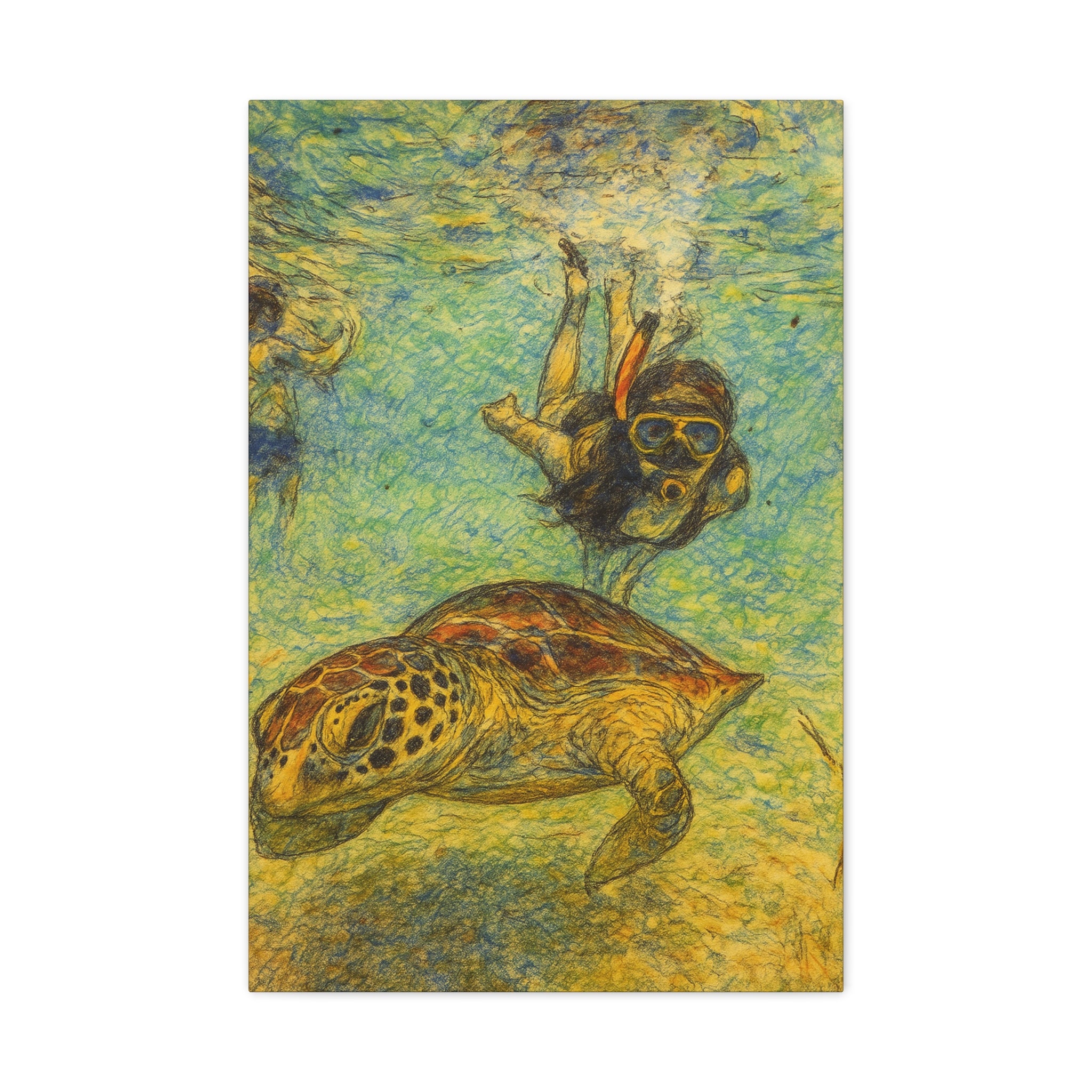 Bali Schildkröte Leinwand